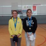 Charline première en junior!