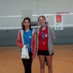 Elisa joue en junior et gagne ! Deuxième place pour Emma.