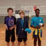 Jonas sur le podium en minime